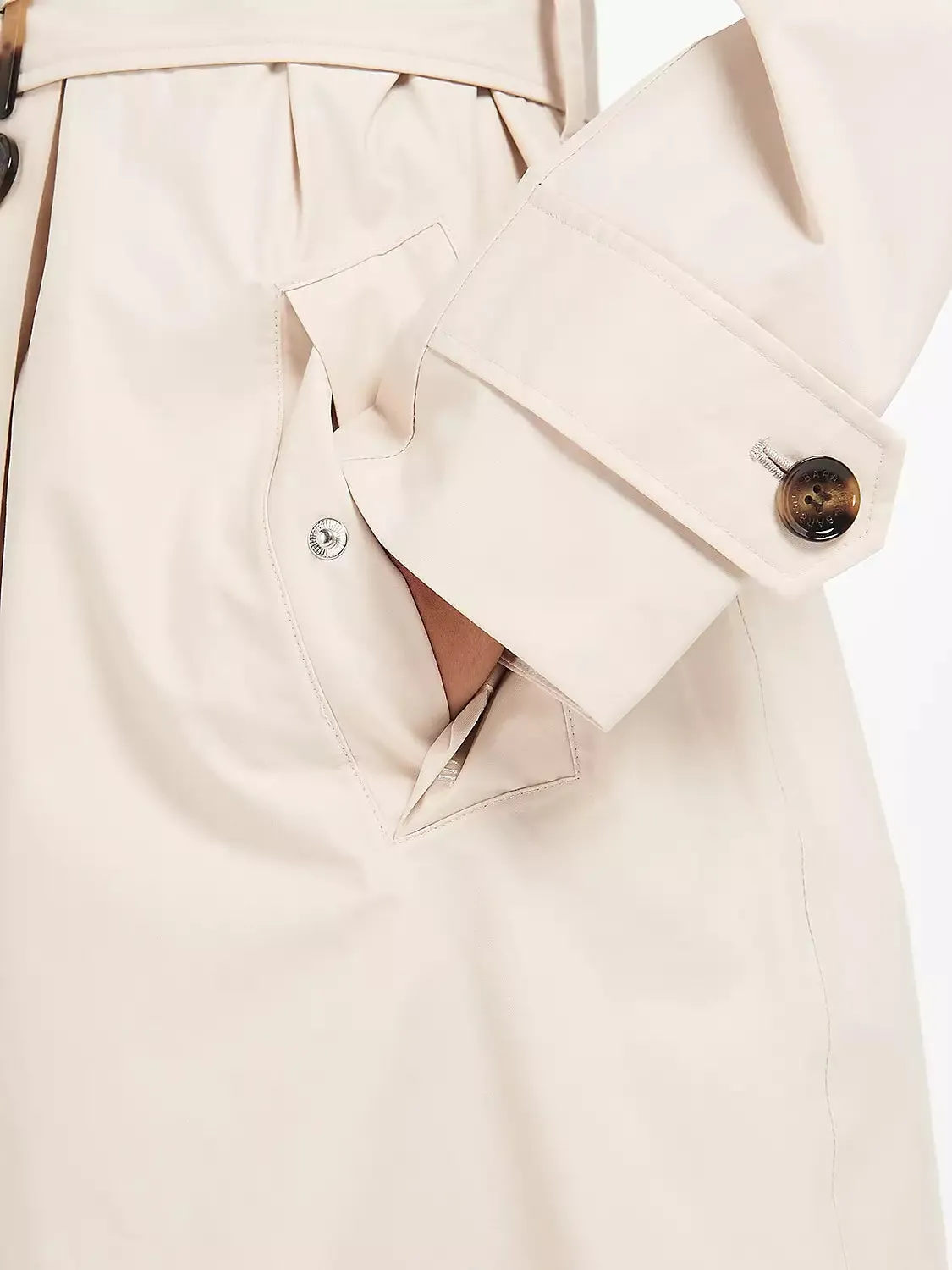 Somerland Trench Coat (Blanc + Ancient Poplar)