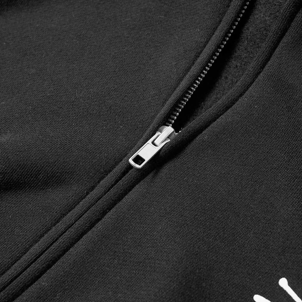 Stussy Basic Zip Hoody 1974143 Black felpa con cappuccio