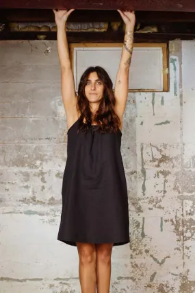 Sundance Slip Dress - Washed Black