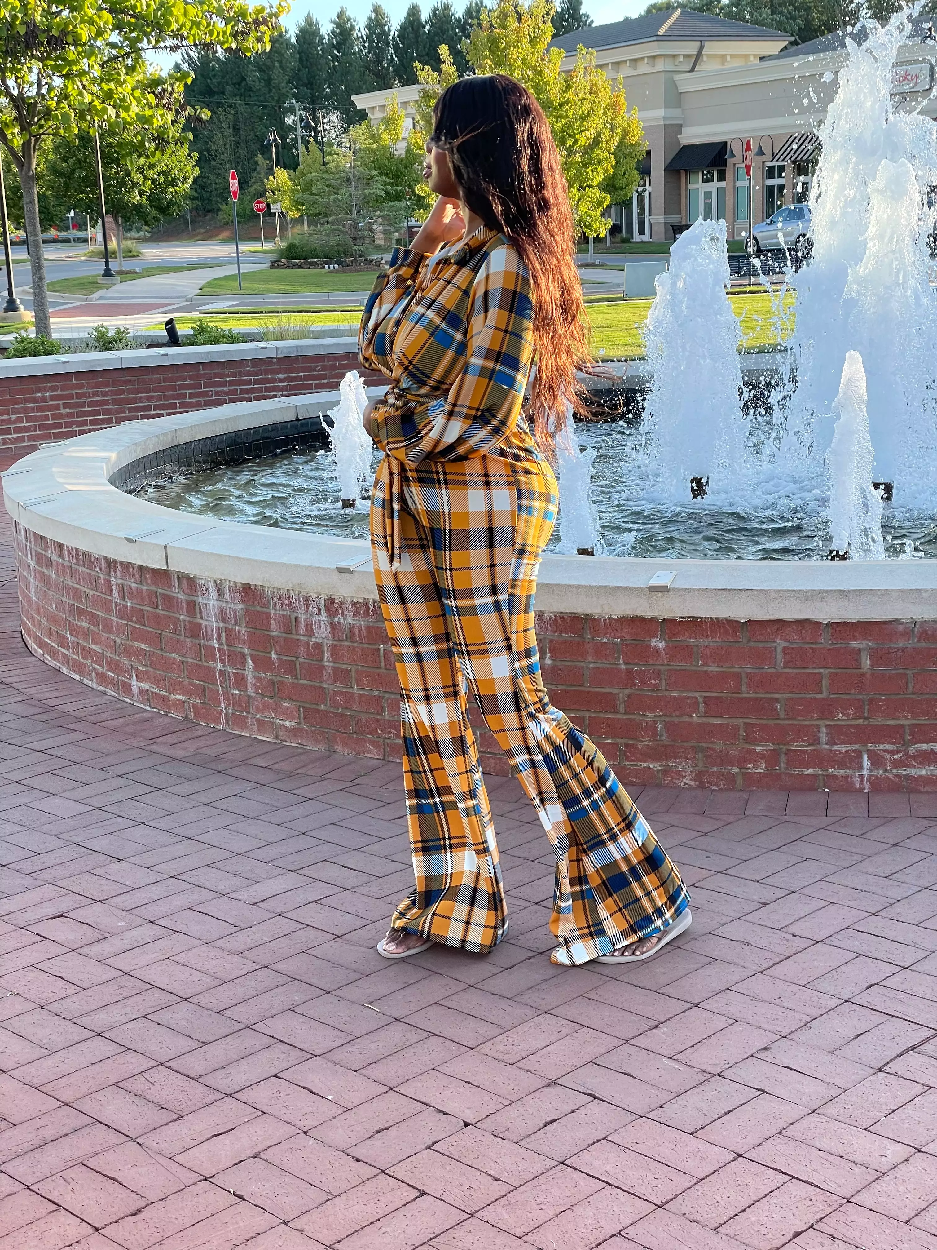 The Plaid Jumpsuit