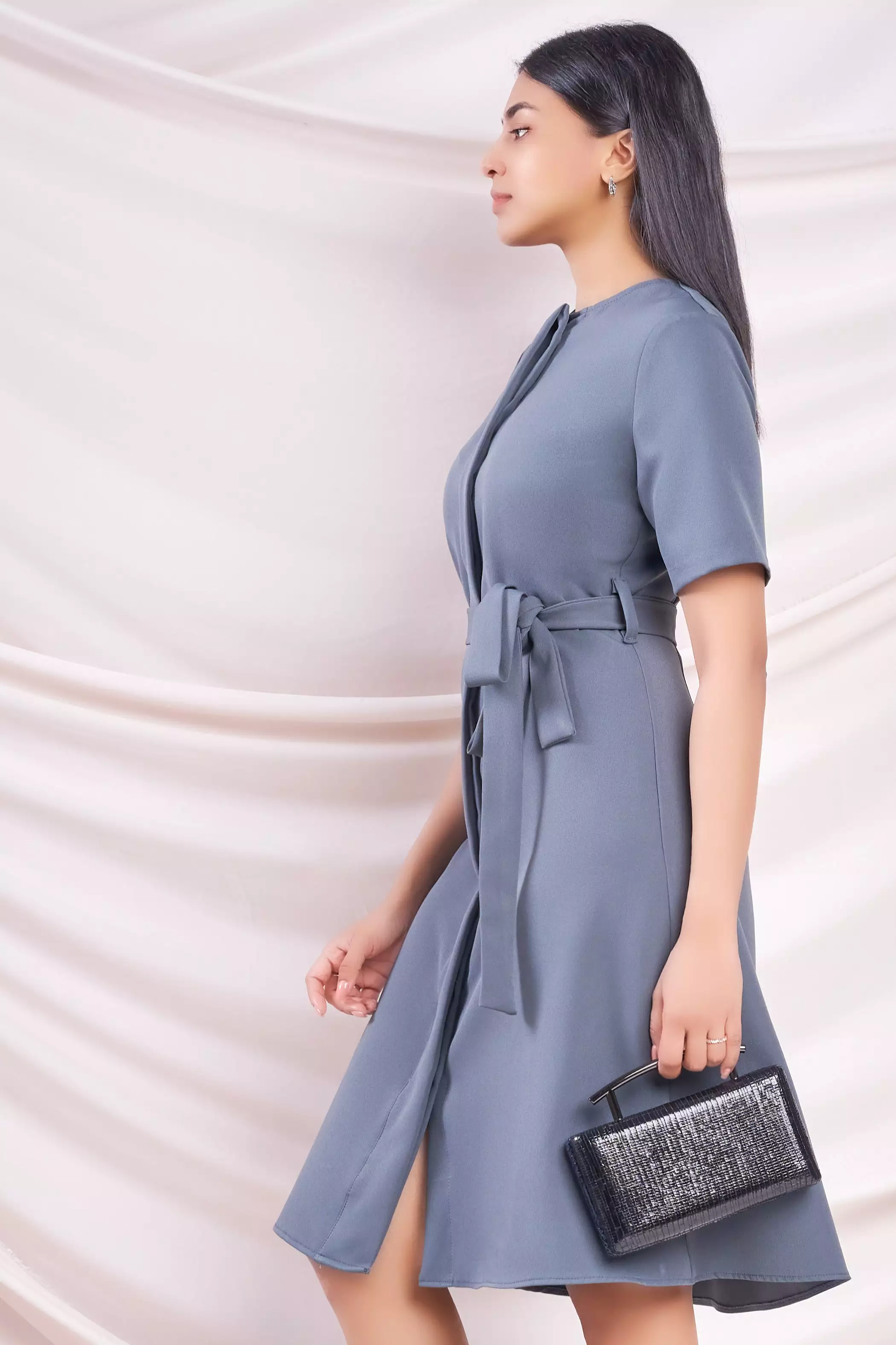 Tie Detail A-line Dress