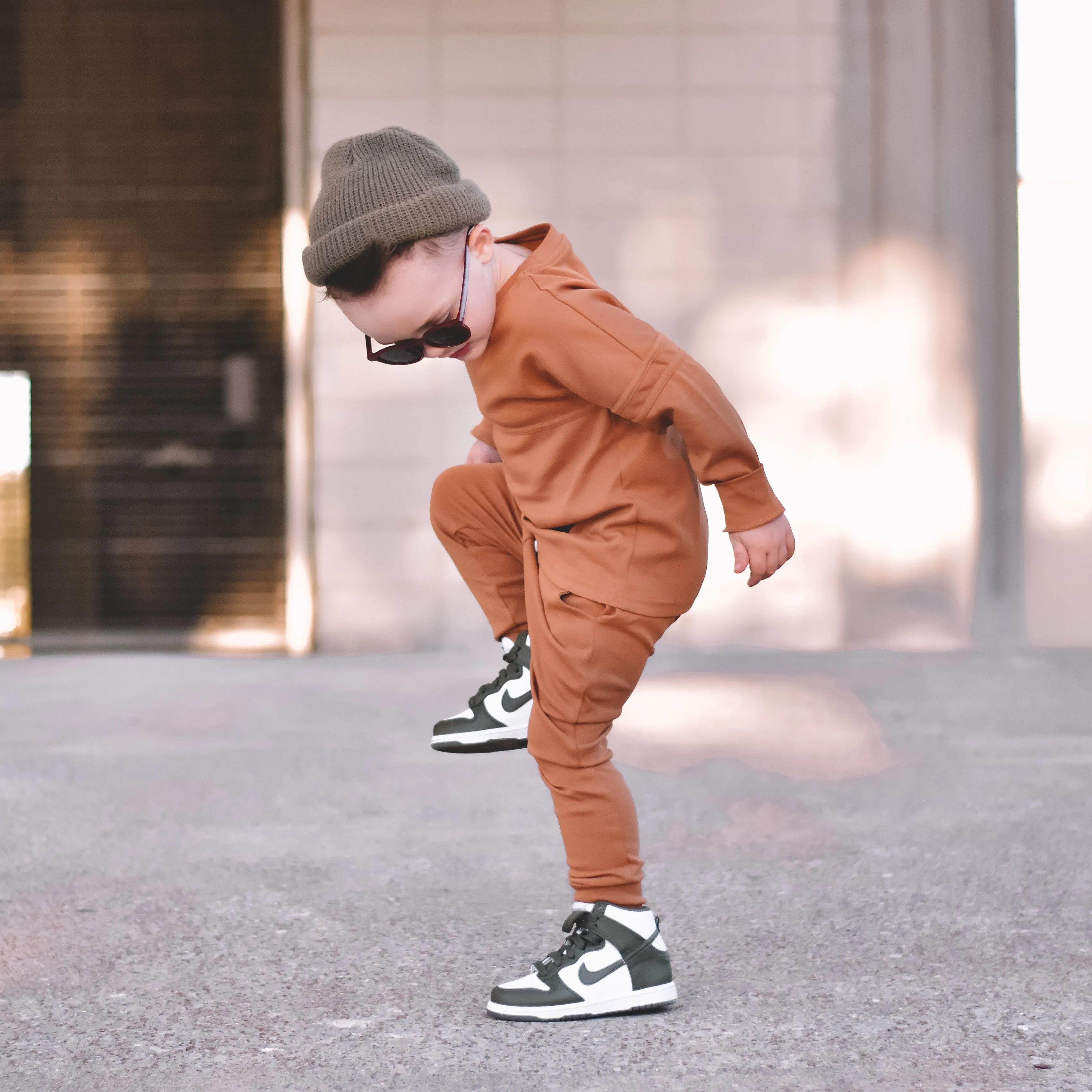 Toasted Brown Jogger Pants