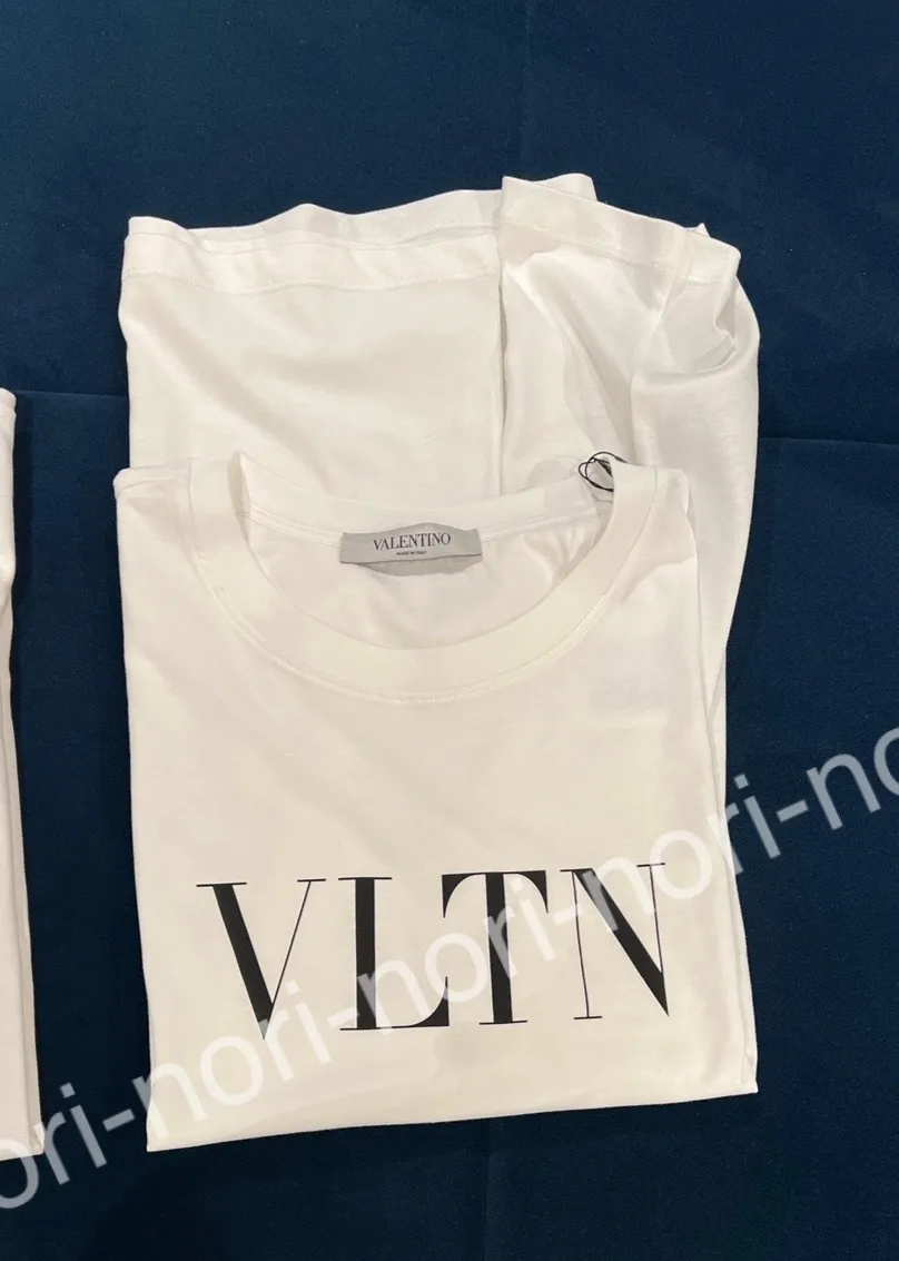 VALENTINO  |Plain Logo Luxury T-Shirts