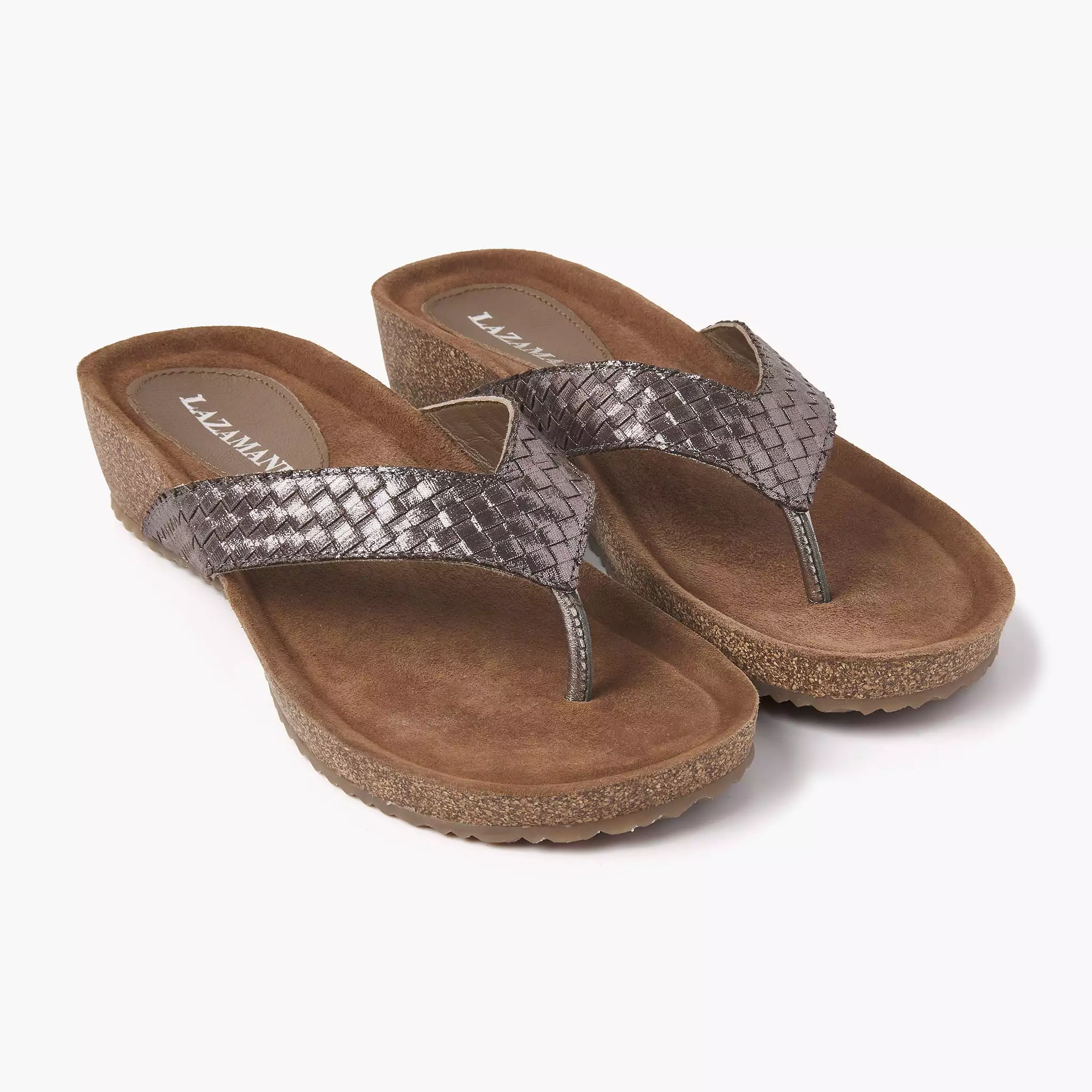 Vivian Dames Slippers Pewter