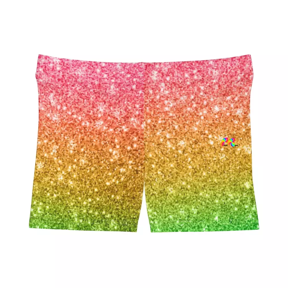 Watermelon Women's Festival Yoga Shorts