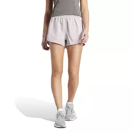 Women's Adidas Pacer Training 3-Stripes Woven High-Rise Shorts