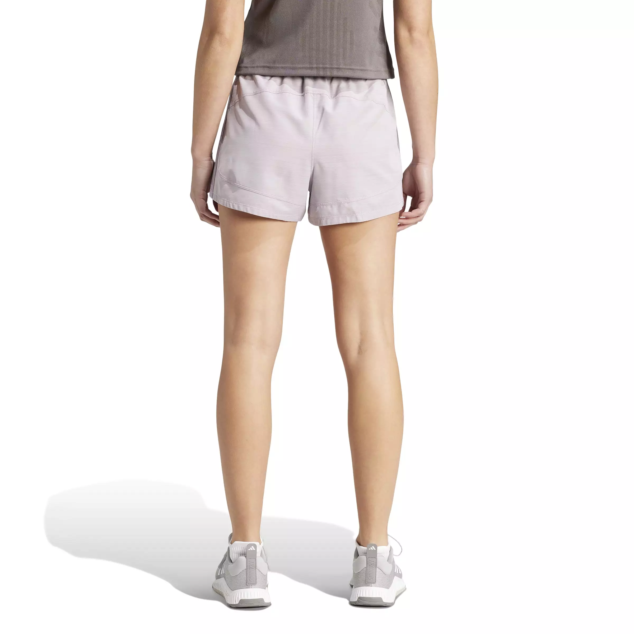 Women's Adidas Pacer Training 3-Stripes Woven High-Rise Shorts