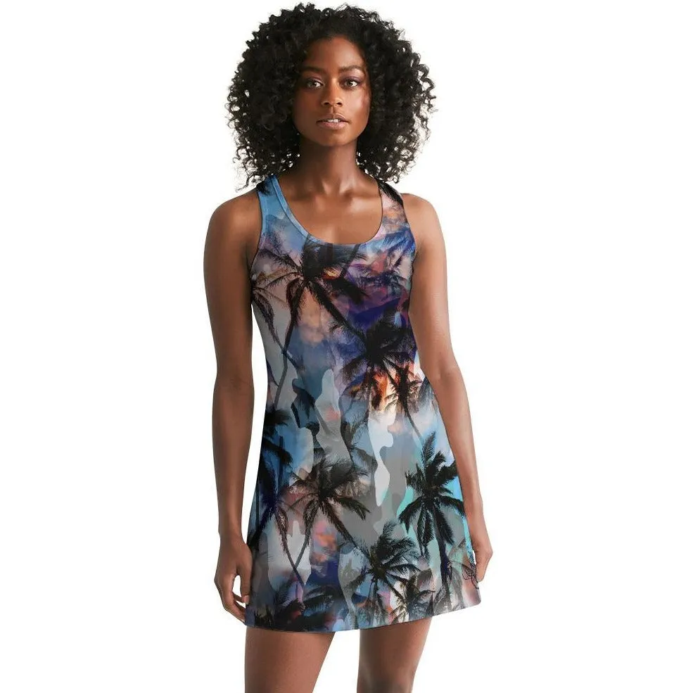 Women's Ancient City Fun and Flirty Casual Racerback Dress