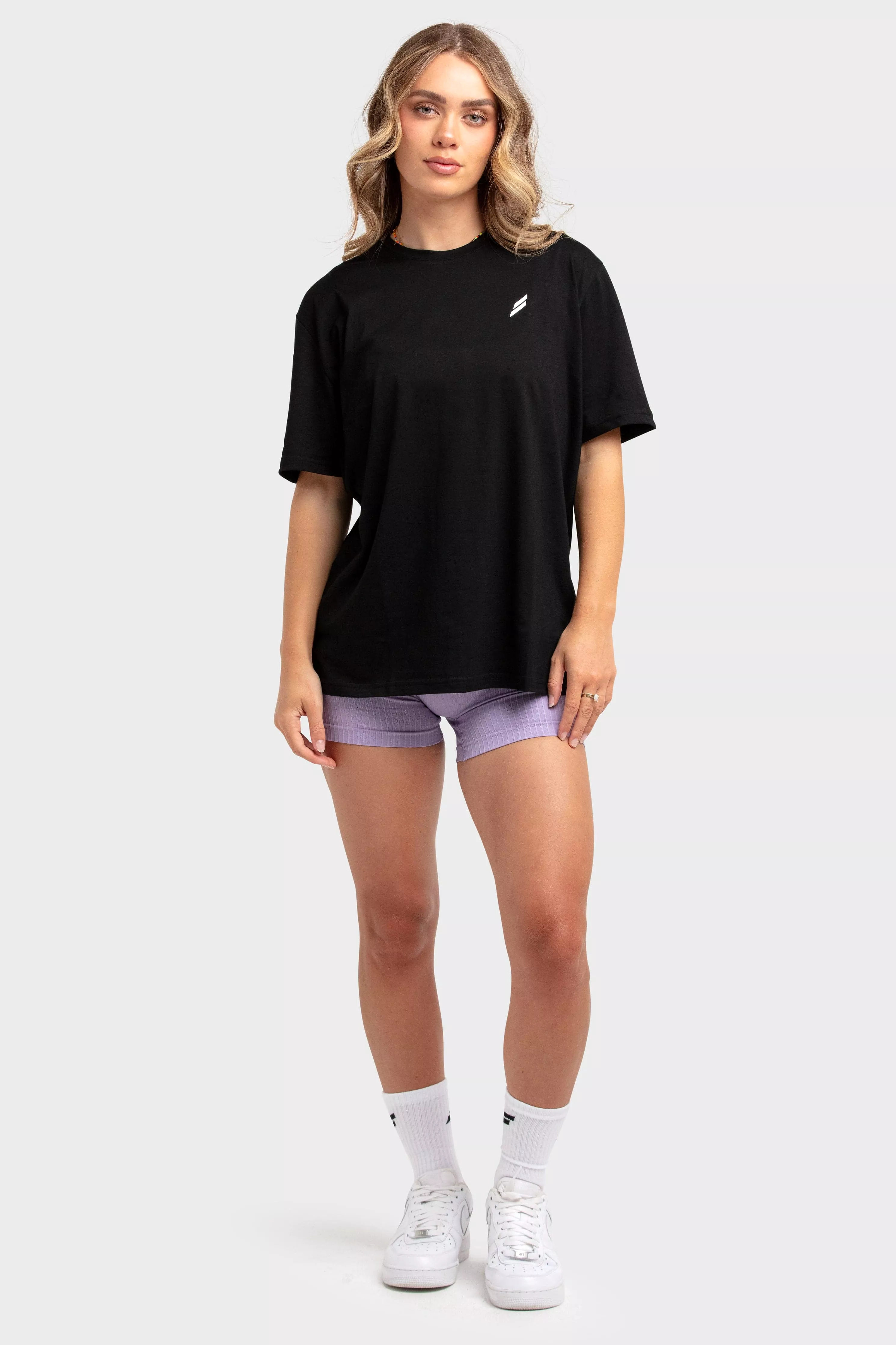 Women's Essential Oversize Tee - Black