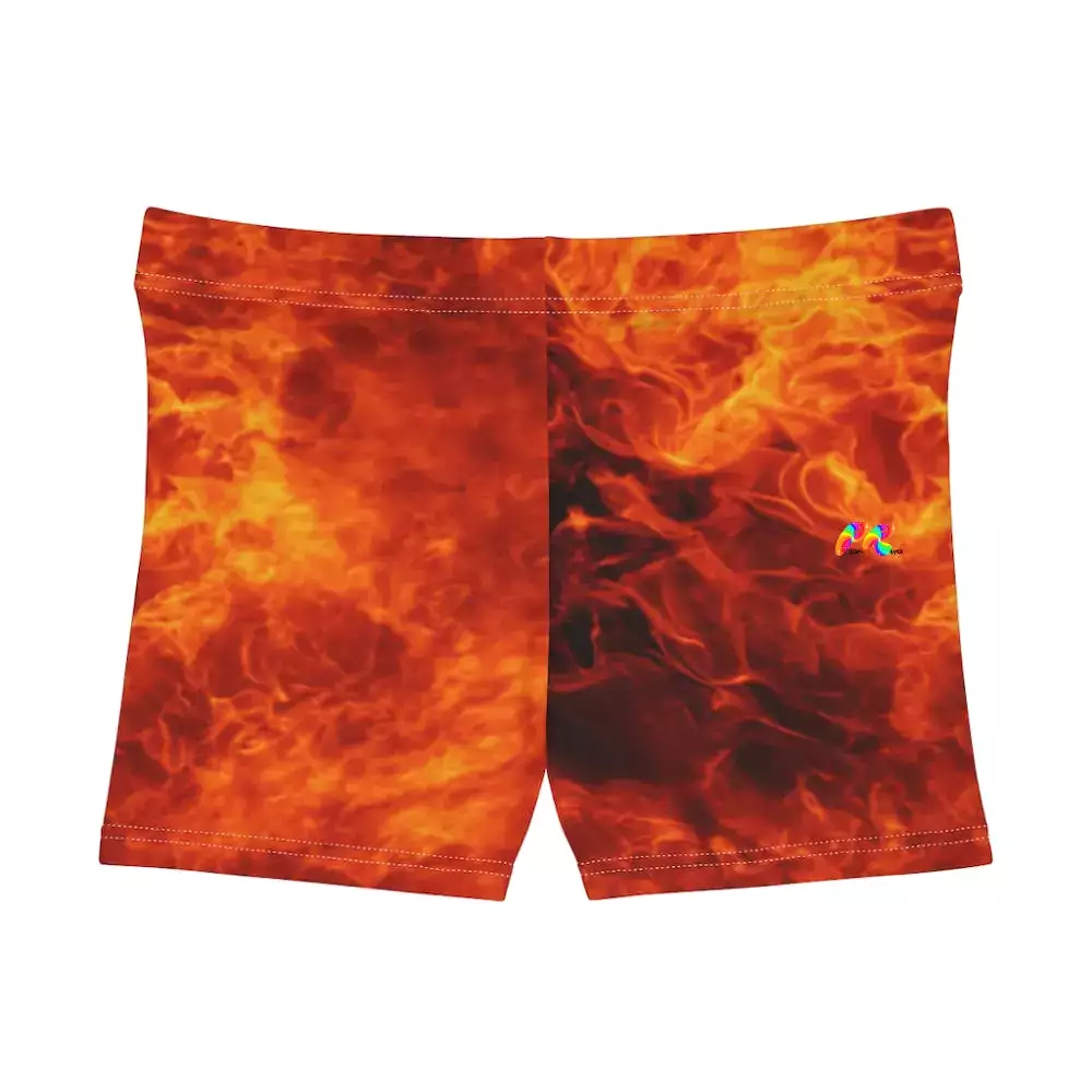 Women's Fire Booty Shorts