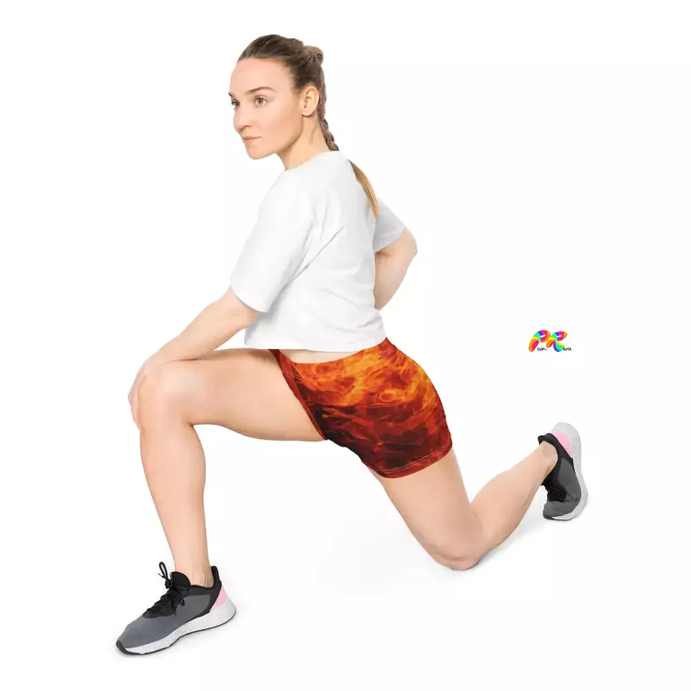 Women's Fire Booty Shorts