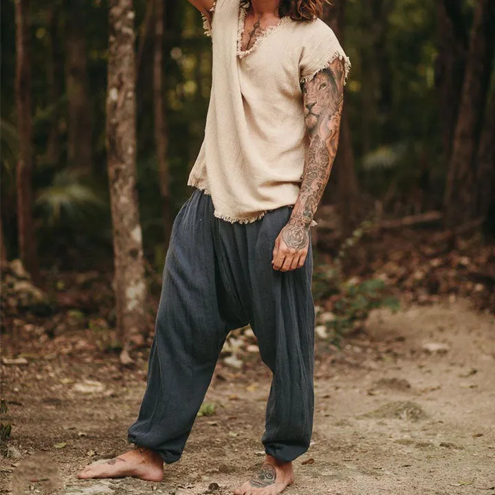 Xituodai Linen Harem Pants