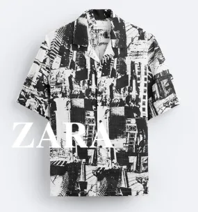 ZARA  |Linen Shirts